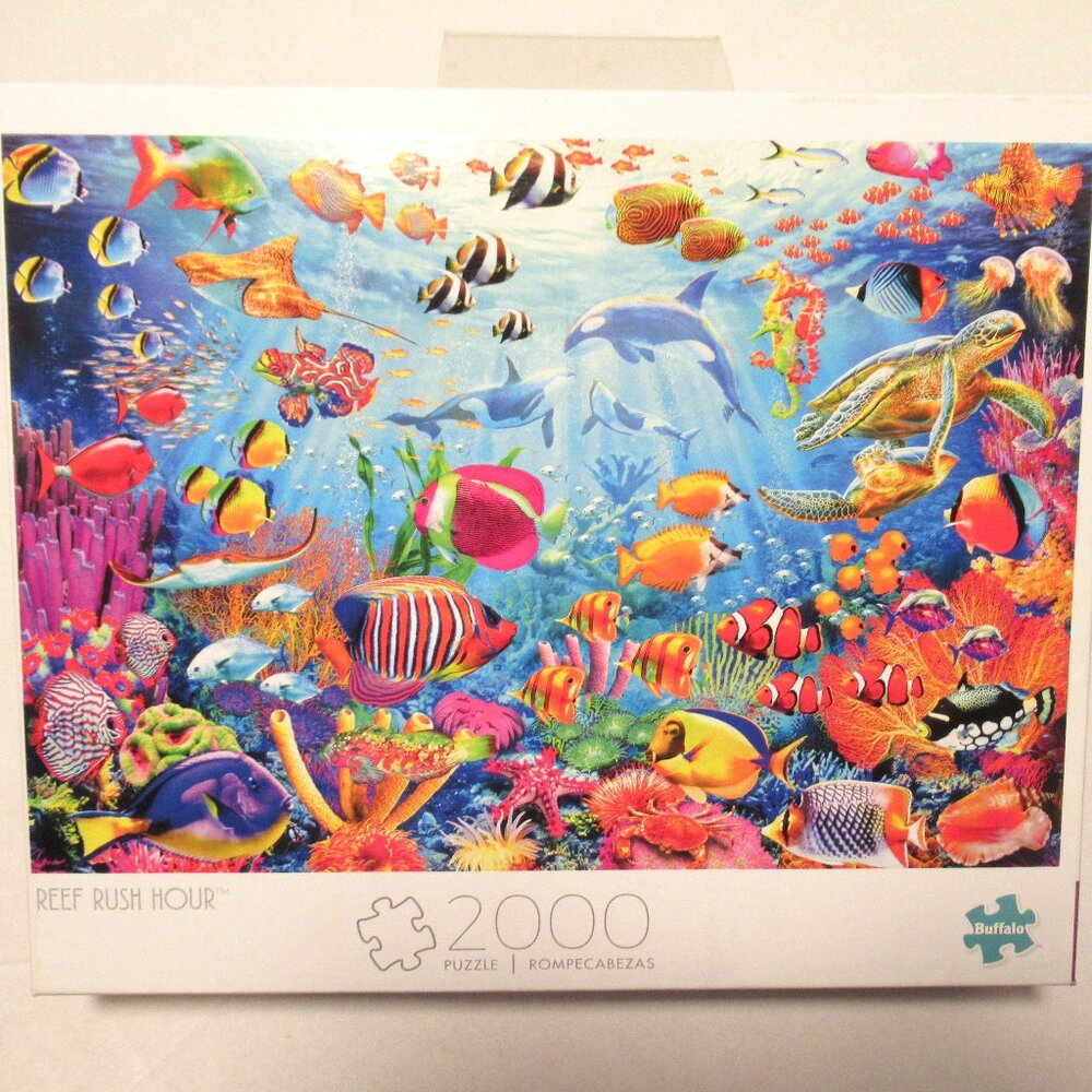 Reef Rush Hour 2000 piece puzzle